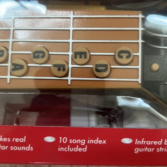 Air Guitar by Totes - With Lights Infrared Guitar String lights up when played - Picture 6 of 16